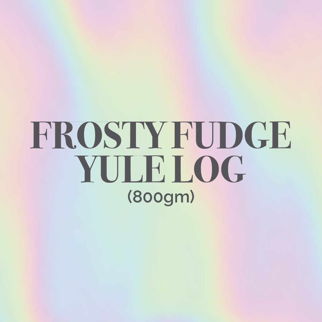 Frosty Fudge Yule Log 800g (Ala Carte)